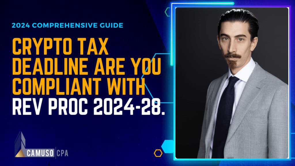 Crypto Tax Deadline Are You Compliant with Rev Proc 2024 2028