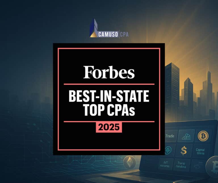 Forbes' Best-In-State CPA: Trusted Crypto Tax Accountant Fueling Web3 Growth - Camuso CPA