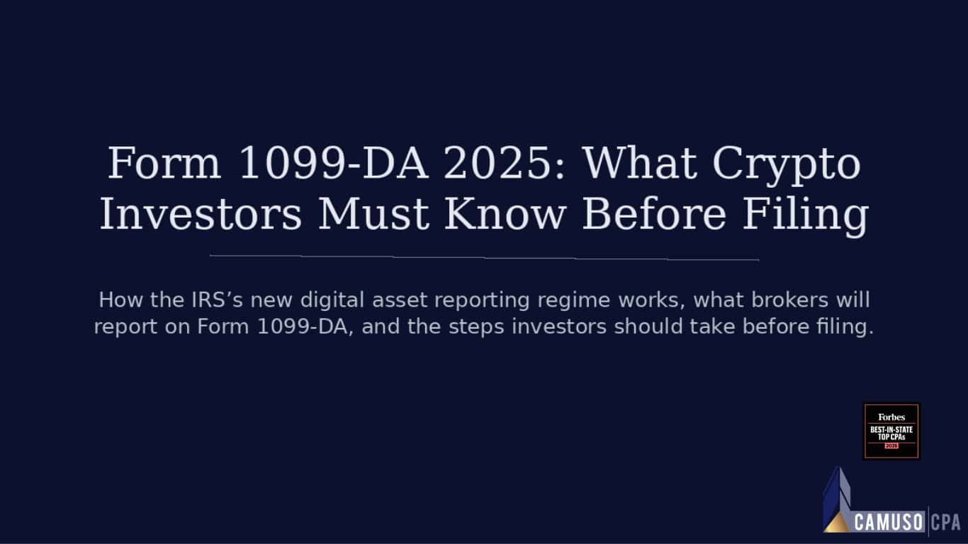 The 1099-DA Compliance Era & How To Prepare for Taxpayers