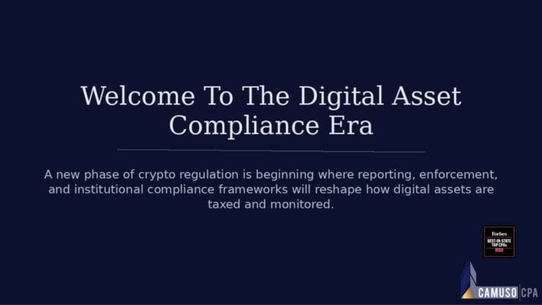 Welcome To The Digital Asset Compliance Era