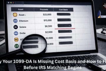 Why Your 1099-DA Is Missing Cost Basis and How to Fix It Before IRS Matching Begins