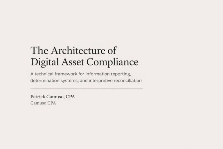 The Architecture of Digital Asset Compliance