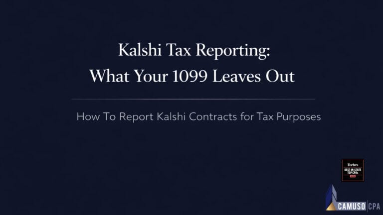 Kalshi Tax Reporting: What Your 1099 Leaves Out