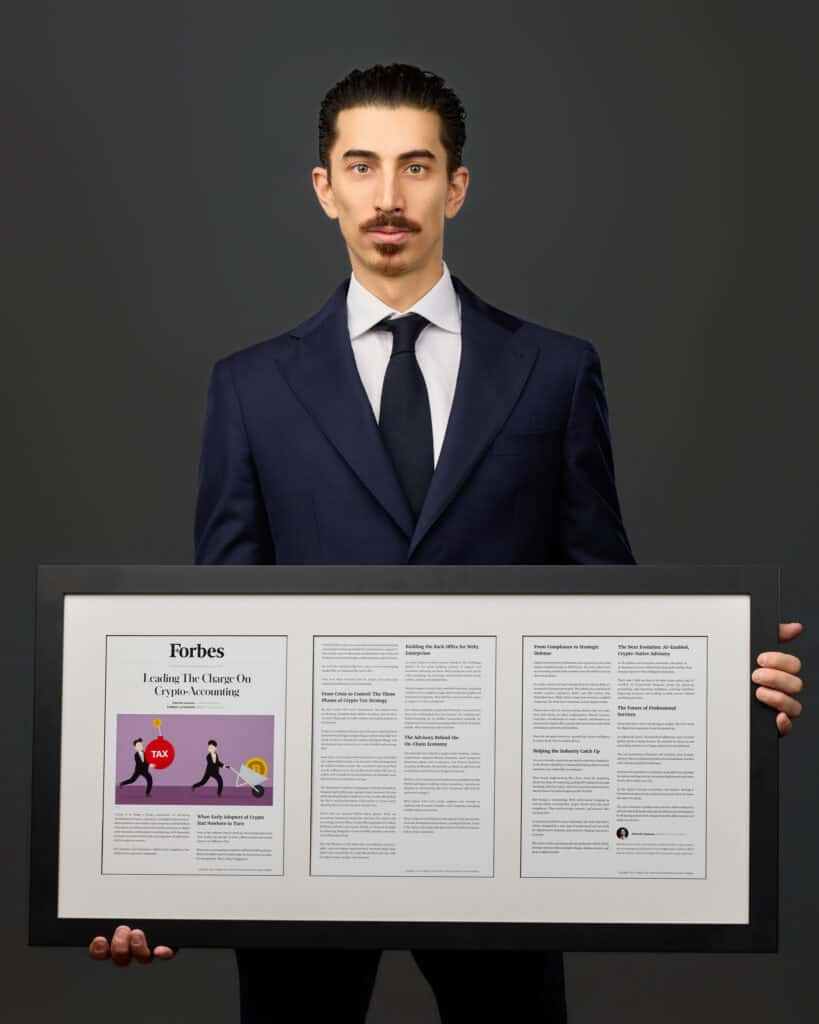 Patrick Camuso, Forbes 2025 Best-in-State Top CPA was featured in Forbes for leading the charge on crypto accounting